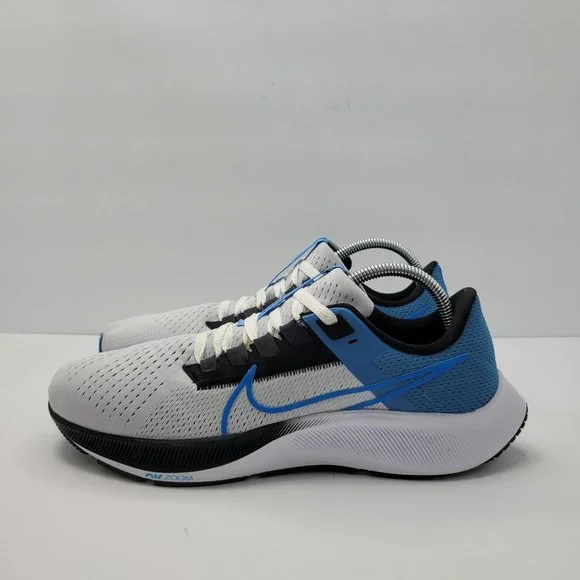 Nike Air Zoom Pegasus 38 Men's Running Shoes Blue White CW7356-009 US Size 10.5 - Picture 2 of 8